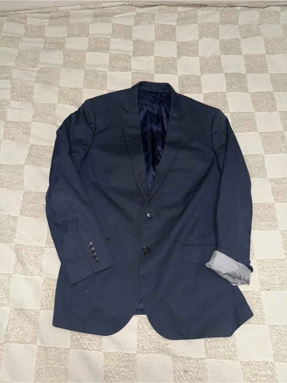 J. Crew Ludlow Suit Jacket 42R Tollegno 1900‎
